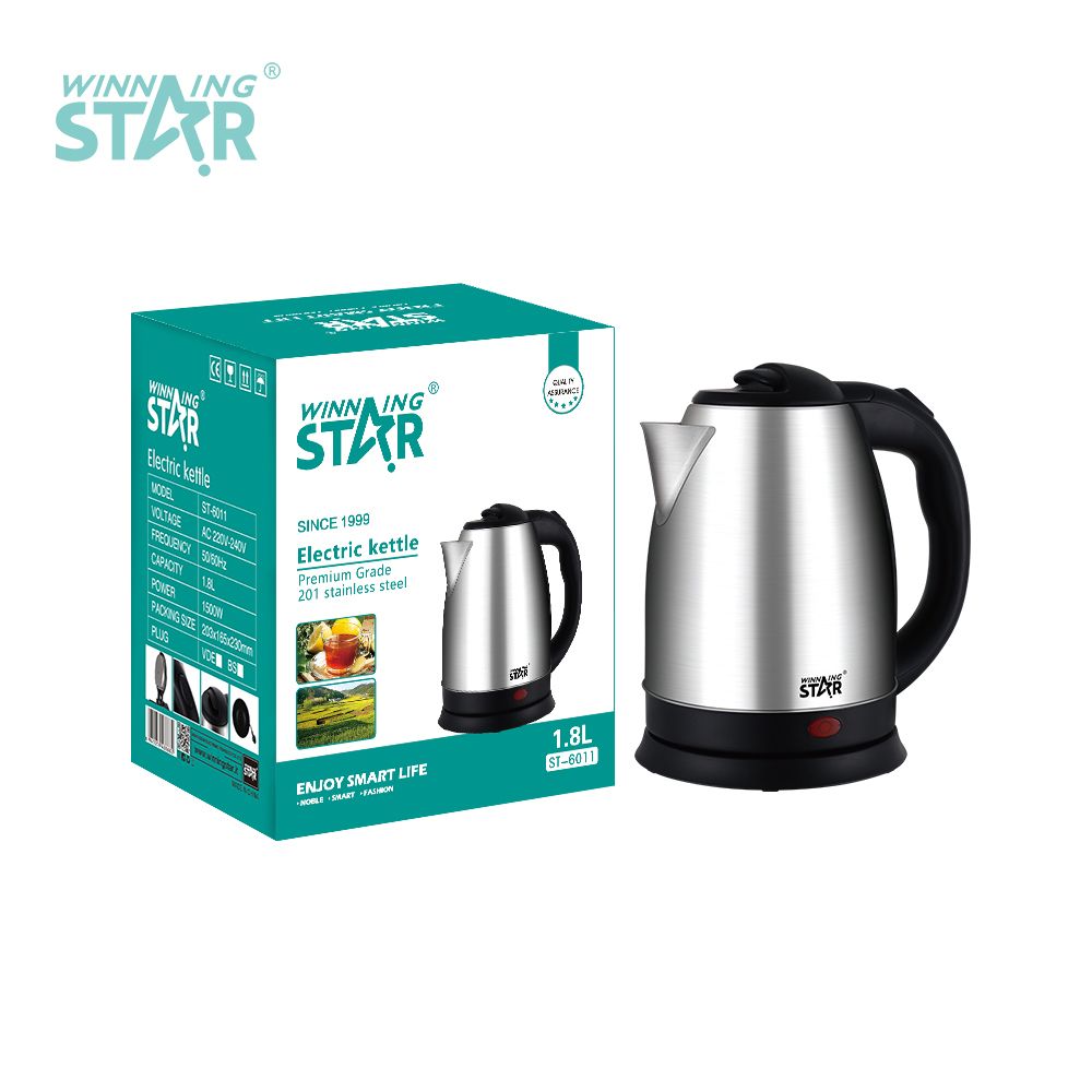 ST-6011 Stainless Steel Large Diameter Electric Kettle